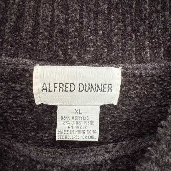 Alfred Dunner Womens XL Colorblock Sweater Multi-Color Long Sleeve Mock Neck - Picture 3 of 9